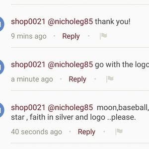 Custom listing for SHOP0021